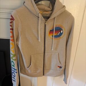 Aviator Nation zip up hoodie